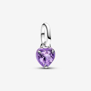 Pandora ME Purple Chakra Heart Mini Dangle Charm